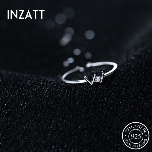 cluster rings inzareal 925 sterling silver letter w zircon adjustable ring for fashion women fine jewelry punk minimalist accessories, Golden;silver
cluster rings inzareal 925 sterling silver letter w zircon adjustable ring for fashion women fine jewelry punk minimalist accessories, Golden;silver