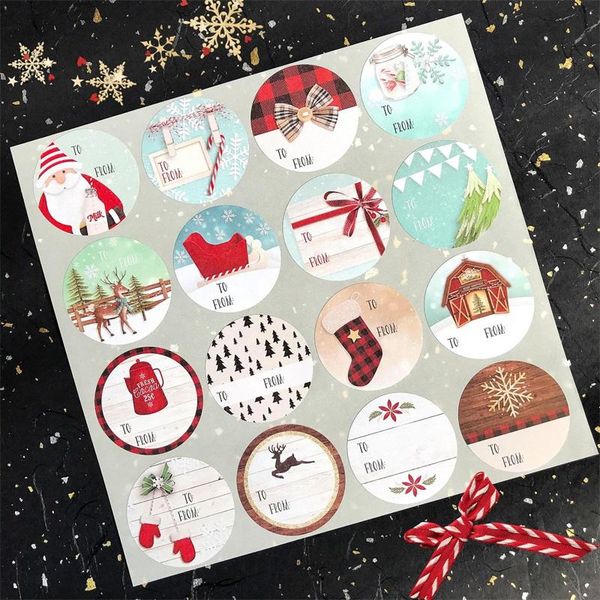 gift wrap 192 pcs 2 inch round writing paper christmas stickers bag envelope packing sticker decor label seal
gift wrap 192 pcs 2 inch round writing paper christmas stickers bag envelope packing sticker decor label seal