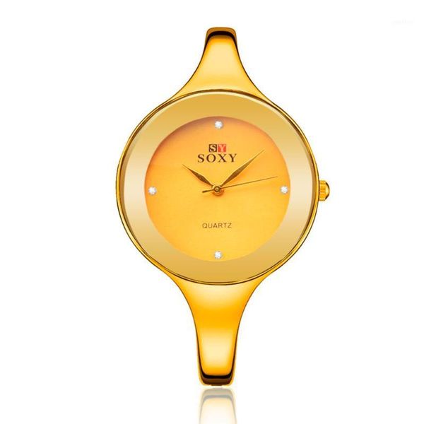 wristwatches women dress watch brand soxy quartz fashion designer stainless steel luxury round dial relogios, Slivery;brown
wristwatches women dress watch brand soxy quartz fashion designer stainless steel luxury round dial relogios, Slivery;brown