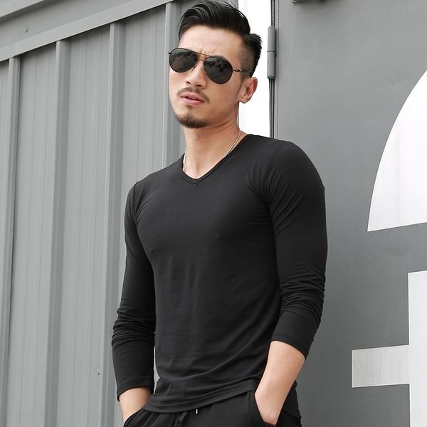pvk long sleeve solid underpantsunderpants color men's t-shirts) v-neck solid color men's long sleeve t-shirt autumn and winter le, White;black
pvk long sleeve solid underpantsunderpants color men's t-shirts) v-neck solid color men's long sleeve t-shirt autumn and winter le, White;black