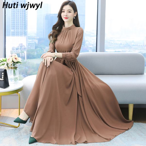 2021 elegant solid casual chiffon boho beach maxi dress spring autumn vintage plus size black dress women bodycon party vestidos, Black;gray
2021 elegant solid casual chiffon boho beach maxi dress spring autumn vintage plus size black dress women bodycon party vestidos, Black;gray