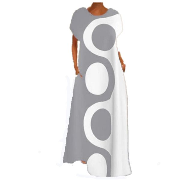 spring dresses 2021 casual women's fashion art print loose size drs, Black;gray
spring dresses 2021 casual women's fashion art print loose size drs, Black;gray