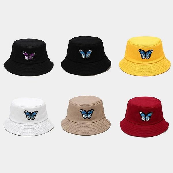 wide brim hats butterfly bucket hat foldable women macaron outdoor sunscreen cotton fishing hunting cap men bob chapeau sun, Blue;gray
wide brim hats butterfly bucket hat foldable women macaron outdoor sunscreen cotton fishing hunting cap men bob chapeau sun, Blue;gray