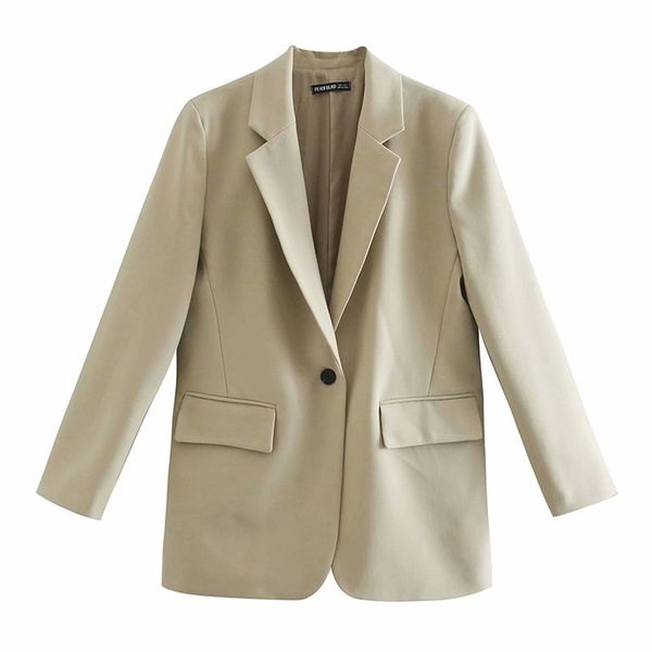 women elegant blazer long sleeve a buckle slim check coat office work suit jacket outerwear 210531, White;black
women elegant blazer long sleeve a buckle slim check coat office work suit jacket outerwear 210531, White;black