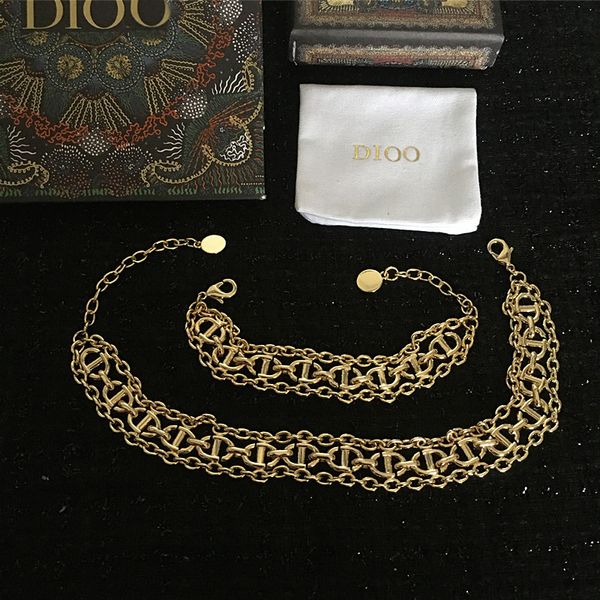 75% off design year new necklace sense light luxury bracelet metal heavy industry hip hop suit, Silver
75% off design year new necklace sense light luxury bracelet metal heavy industry hip hop suit, Silver