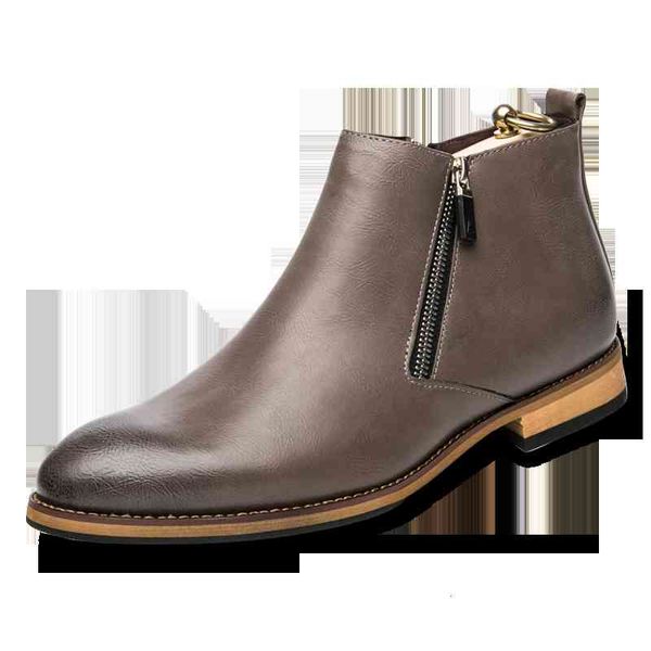 dress shoes yrzl leather boots for men 's soft s lace up versatile ankle boot big size 38-46 footwear weg5, Black
dress shoes yrzl leather boots for men 's soft s lace up versatile ankle boot big size 38-46 footwear weg5, Black