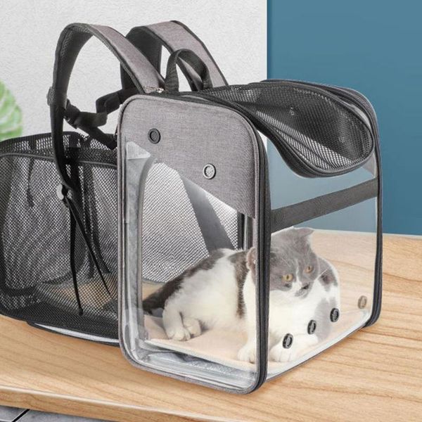 cat carriers,crates & houses pet carrier backpack expandable pvc transparent travel bag with breathable mesh small dogs portable packaging c
cat carriers,crates & houses pet carrier backpack expandable pvc transparent travel bag with breathable mesh small dogs portable packaging c