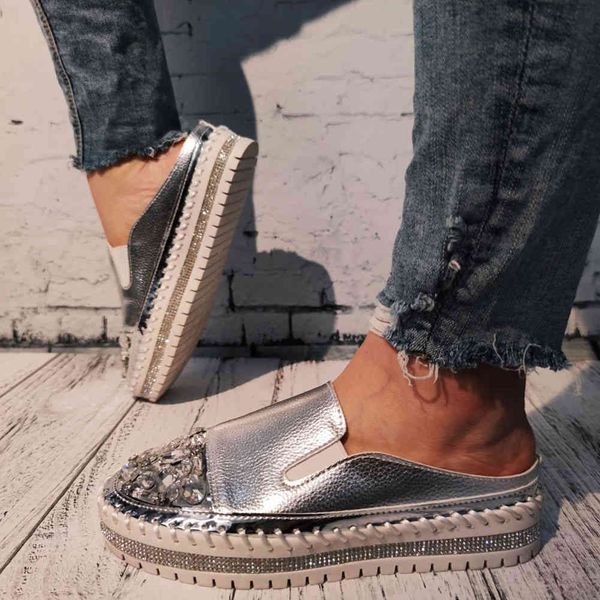sandals wholesale female mule rhinestone women's flats bling comfy slip on fashion shoes woman, Black
sandals wholesale female mule rhinestone women's flats bling comfy slip on fashion shoes woman, Black