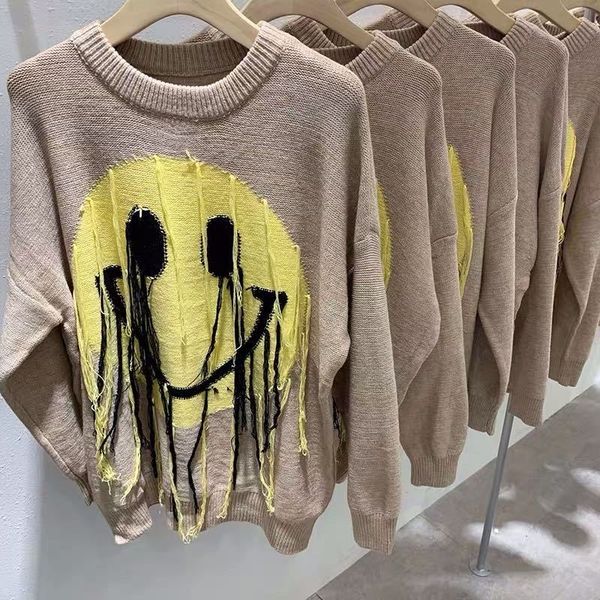 men's hoodies & sweatshirts 2021 knitted sweater oversized yellow smiley face print tassel t of women winter mesh thick hoodie, Black
men's hoodies & sweatshirts 2021 knitted sweater oversized yellow smiley face print tassel t of women winter mesh thick hoodie, Black