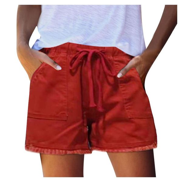 women's shorts summer fashion mid waist fitting sets women tannin solid short loose cargo pants casual streetwear lady, White;black
women's shorts summer fashion mid waist fitting sets women tannin solid short loose cargo pants casual streetwear lady, White;black