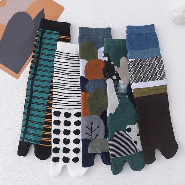 men's socks men split toe cotton japanese jacquard cartoon plants tree art harajuku style deodorant breathable women tabi, Black
men's socks men split toe cotton japanese jacquard cartoon plants tree art harajuku style deodorant breathable women tabi, Black
