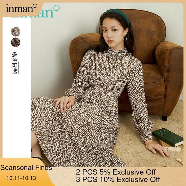 casual dresses inman women's dress autumn vintage wood ear stand collar collected waist a-line long sleeve elegnat floral one-piece, Black;gray
casual dresses inman women's dress autumn vintage wood ear stand collar collected waist a-line long sleeve elegnat floral one-piece, Black;gray