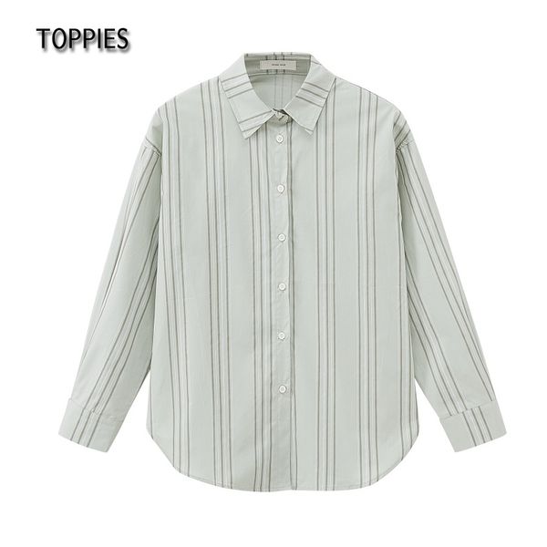 ies women blouse office lady striped shirts all-match long sleeve feminine casual shirts korean 210412, White
ies women blouse office lady striped shirts all-match long sleeve feminine casual shirts korean 210412, White