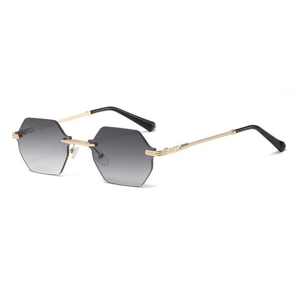 sunglasses goggle uv400 rimless 2022 ocean gradient lens sun glasses luxury vintage designer shades for women men, White;black
sunglasses goggle uv400 rimless 2022 ocean gradient lens sun glasses luxury vintage designer shades for women men, White;black