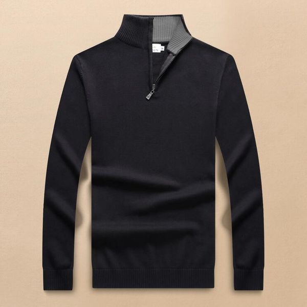 spring and autumn band men's sweater crocodile embroidery casual zipper sweaters, White;black
spring and autumn band men's sweater crocodile embroidery casual zipper sweaters, White;black