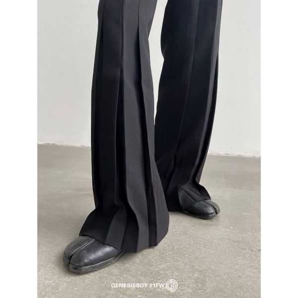 men's pants 27-46 2021 men women's clothing original niche multi-layer pleated design loose casual trousers plus size costumes, Black
men's pants 27-46 2021 men women's clothing original niche multi-layer pleated design loose casual trousers plus size costumes, Black