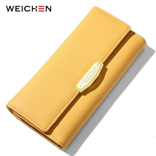wallets weichen large capacity trifold women wallet brand designer female long clutch purse leather hand bag carteira, Red;black
wallets weichen large capacity trifold women wallet brand designer female long clutch purse leather hand bag carteira, Red;black