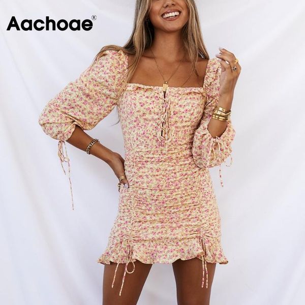 casual dresses aachoae women boho style floral print mini lantern long sleeve square collar female elegant a line bodycon dress, Black;gray
casual dresses aachoae women boho style floral print mini lantern long sleeve square collar female elegant a line bodycon dress, Black;gray