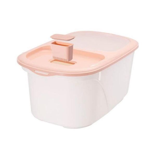 storage bottles & jars plastic 10kg rice box sealed moisture-proof large capacity grain flour container kitchen
storage bottles & jars plastic 10kg rice box sealed moisture-proof large capacity grain flour container kitchen