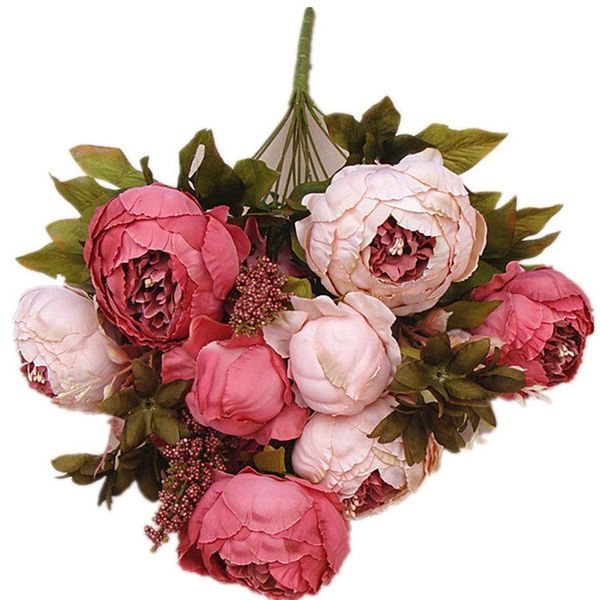 silk artificial peony flower wedding party vase decoration beautiful and bright colors decorative flowers & wreaths
silk artificial peony flower wedding party vase decoration beautiful and bright colors decorative flowers & wreaths