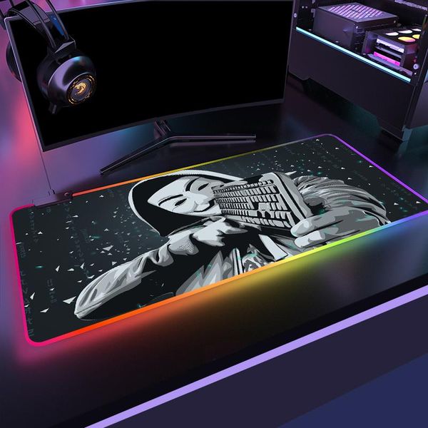 mouse pads & wrist rests anime anonymous colorful gaming rgb led light mat computer soft mousepad anti-slip pad keyboard desk
mouse pads & wrist rests anime anonymous colorful gaming rgb led light mat computer soft mousepad anti-slip pad keyboard desk