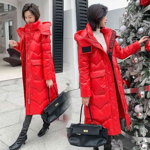 korean red festive new year christmas white duck down fashionable casual warm jacket, tide brand, Black
korean red festive new year christmas white duck down fashionable casual warm jacket, tide brand, Black