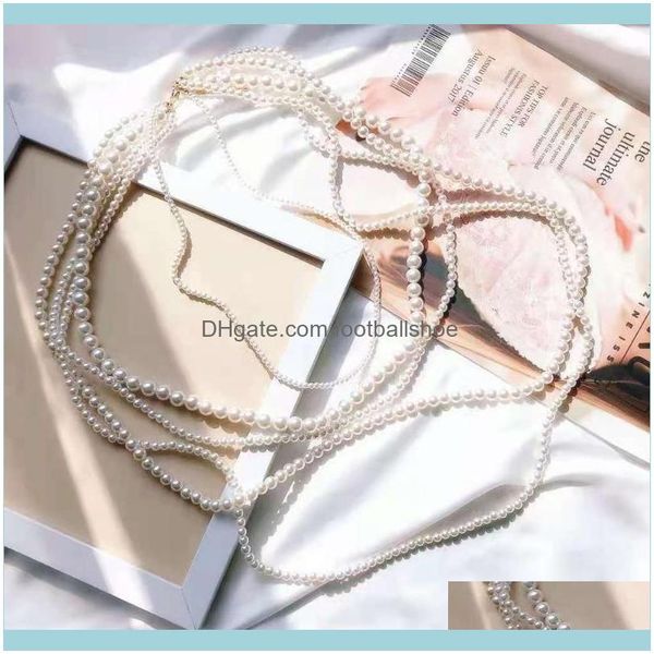 necklaces & pendants jewelrymulti layer pearl long dress womens necklace chains drop delivery 2021 uglh1, Silver
necklaces & pendants jewelrymulti layer pearl long dress womens necklace chains drop delivery 2021 uglh1, Silver