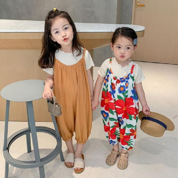 jumpsuits toddler girls pants 2021 summer kids korean flower overalls baby casual loose cotton soft rompers for girl child jumpsuit, Blue
jumpsuits toddler girls pants 2021 summer kids korean flower overalls baby casual loose cotton soft rompers for girl child jumpsuit, Blue