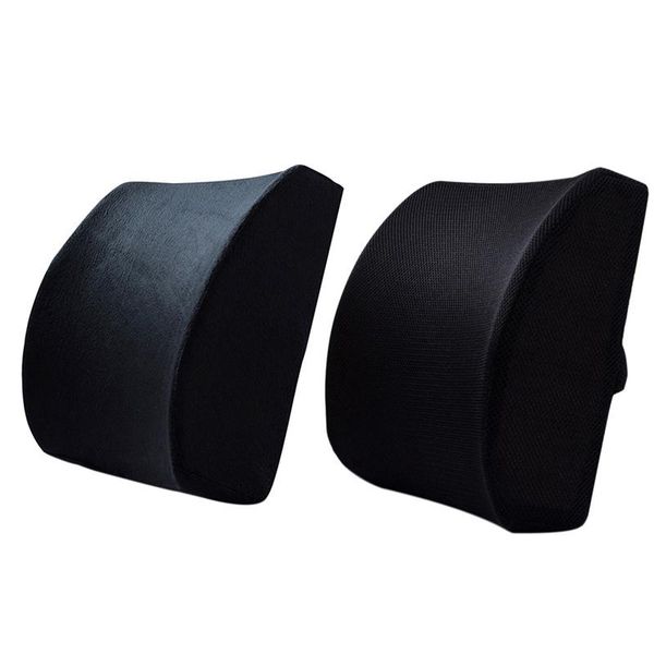 pillow memory foam seat chair lumbar back support cushion for office home car 
pillow memory foam seat chair lumbar back support cushion for office home car