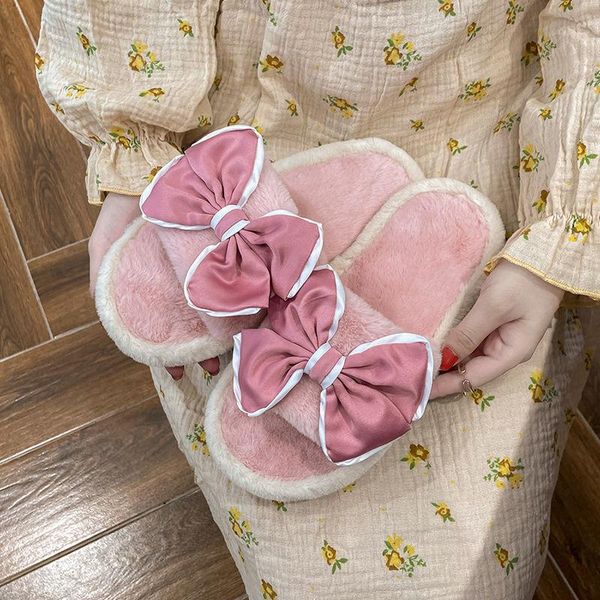 slippers women indoor fur furry butterfly-knot bowtie comfy flats open toe home slides house causal fashion cute shoes ladies, Black
slippers women indoor fur furry butterfly-knot bowtie comfy flats open toe home slides house causal fashion cute shoes ladies, Black