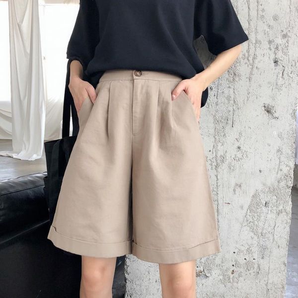 shorts women loose trendy elegant all-match high-quality daily womens female lovely simple 2021 solid gd625 women's, White;black
shorts women loose trendy elegant all-match high-quality daily womens female lovely simple 2021 solid gd625 women's, White;black