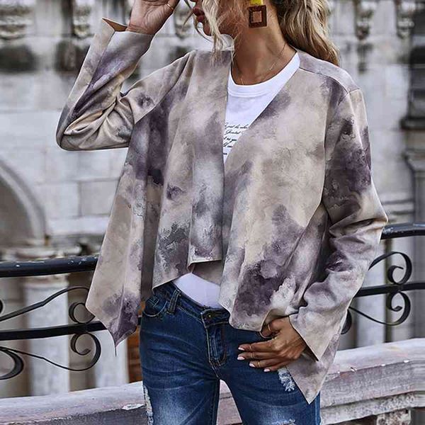 fashion printed women suede coat asymmetric turn-down collar female autumn winter jacket w244 210526, Black;brown
fashion printed women suede coat asymmetric turn-down collar female autumn winter jacket w244 210526, Black;brown