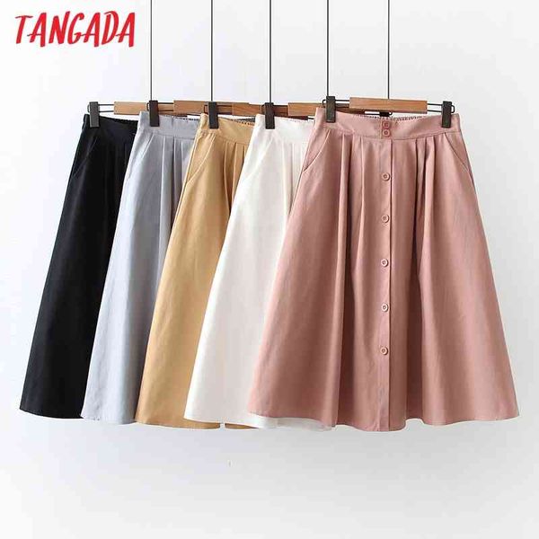 women solid spring midi skirt faldas mujer vintage office ladies elegant chic mid calf skirts 5n08 210416, Black
women solid spring midi skirt faldas mujer vintage office ladies elegant chic mid calf skirts 5n08 210416, Black