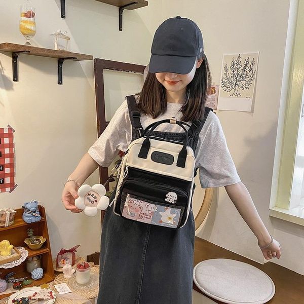 duffel bags panelled dual-use small backpack women cute mini school for teenage girls summer waterproof travel backpacks ruckpacks
duffel bags panelled dual-use small backpack women cute mini school for teenage girls summer waterproof travel backpacks ruckpacks
