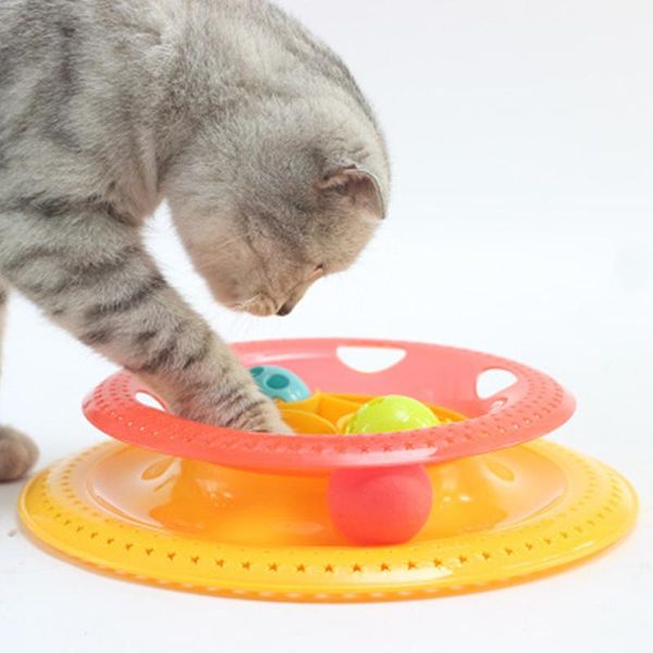 cat toys interactive non-slip pet play disc amusement plate turntable funny crazy ball disk track
cat toys interactive non-slip pet play disc amusement plate turntable funny crazy ball disk track
