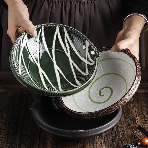 bowls 8 inch japanese art ceramic sushi sashimi bowl home round fruit salad dessert el restaurant commercial kitchen tableware
bowls 8 inch japanese art ceramic sushi sashimi bowl home round fruit salad dessert el restaurant commercial kitchen tableware