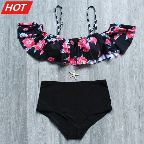 female ruffle bandeau brazilian bikini 2021 retro high waist swimsuit beach swim bathing suit swimwear women push up women's, White;black
female ruffle bandeau brazilian bikini 2021 retro high waist swimsuit beach swim bathing suit swimwear women push up women's, White;black