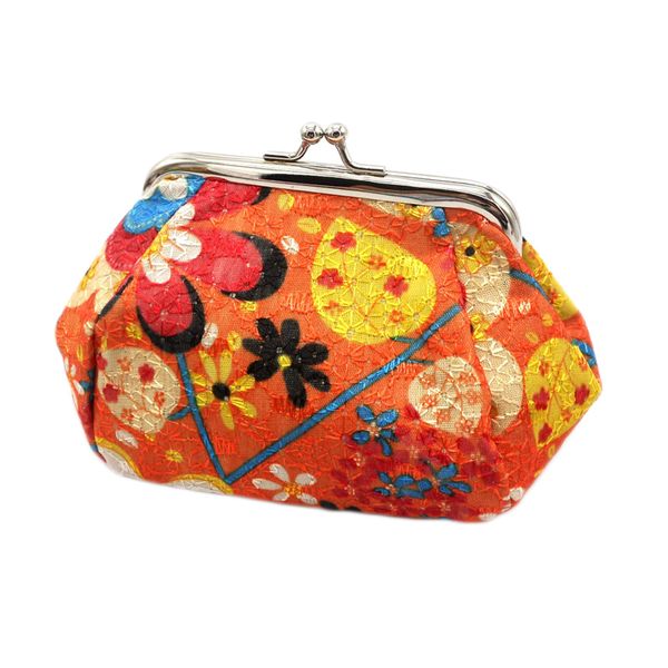 new women canvas flower fabric wholesale small purses retro floral embroidered creative key pouch coin purse, Red;black
new women canvas flower fabric wholesale small purses retro floral embroidered creative key pouch coin purse, Red;black