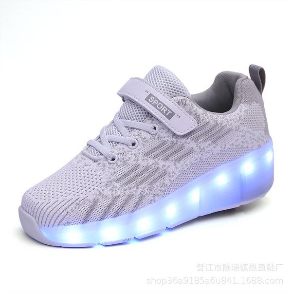 kids roller shoes girl boys glowing sneakers with wheels led light up child skates sport luminous lighted sneaker athletic & outdoor, Black
kids roller shoes girl boys glowing sneakers with wheels led light up child skates sport luminous lighted sneaker athletic & outdoor, Black