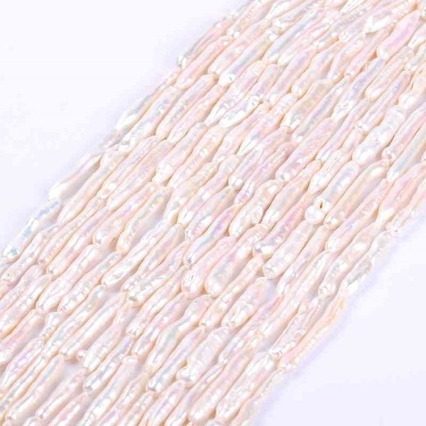1strand/lot aa quality white elongated natural freshwater pearl loose strand beads diy for jewelry making bracelet necklace
1strand/lot aa quality white elongated natural freshwater pearl loose strand beads diy for jewelry making bracelet necklace