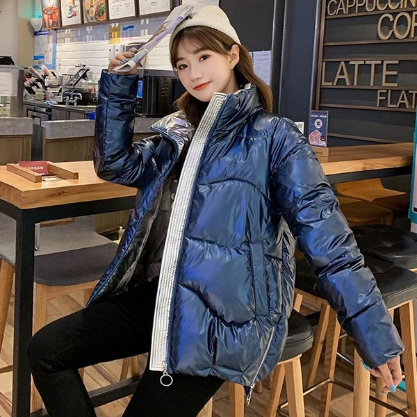 women's down & parkas pinkyisblack autumn winter coats fashion glossy stand collar jacket women shinny padded cotton coat d3pp, Black
women's down & parkas pinkyisblack autumn winter coats fashion glossy stand collar jacket women shinny padded cotton coat d3pp, Black