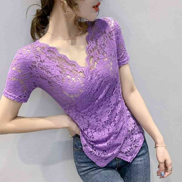 women's t-shirt summer european clothes t-shirt irregularity lace women ropa mujer shirt short sleeve chest wrap tees t0, White
women's t-shirt summer european clothes t-shirt irregularity lace women ropa mujer shirt short sleeve chest wrap tees t0, White