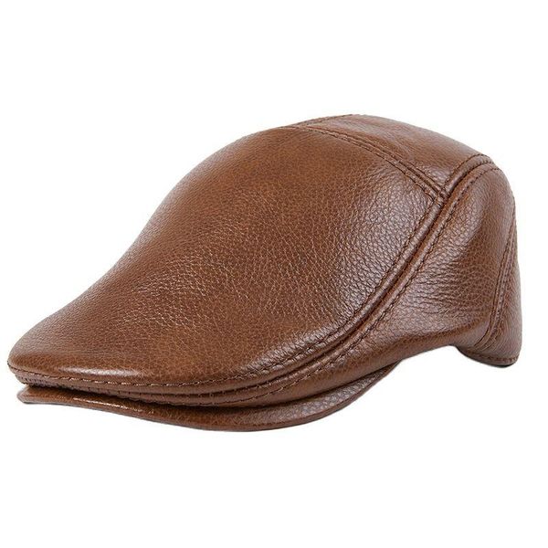 berets fashion british beret men genuine leather flat cap brown male earflaps vintage ivy hats autumn luxury directors caps gatsby, Blue;gray
berets fashion british beret men genuine leather flat cap brown male earflaps vintage ivy hats autumn luxury directors caps gatsby, Blue;gray