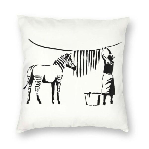 graffiti artist banksy zebra pillow cover home decorative animal art cushions throw for living room double-sided printing cushion/decorative
graffiti artist banksy zebra pillow cover home decorative animal art cushions throw for living room double-sided printing cushion/decorative