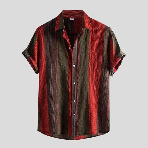 men's casual shirts shirt plus size 3xl contrast stripe cotton and linen short sleeve button turn-down collar 2021 fashion, White;black
men's casual shirts shirt plus size 3xl contrast stripe cotton and linen short sleeve button turn-down collar 2021 fashion, White;black