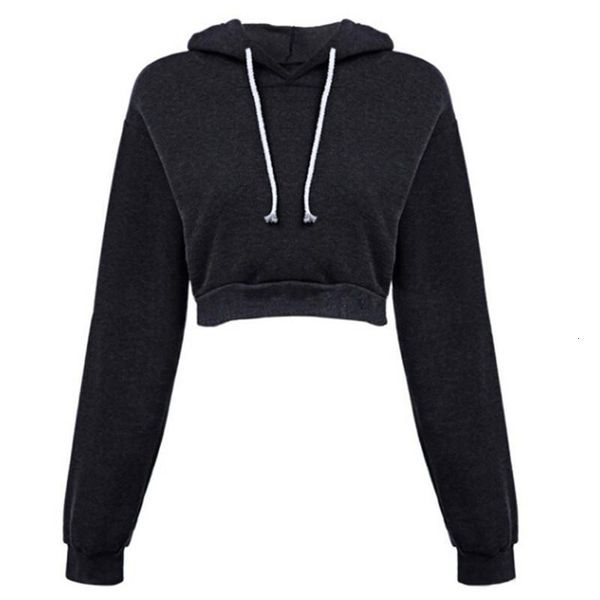 women's hoodies & sweatshirts ladies solid slim crop autumn hooded long sleeve pullovers women casual drawstring hoodie ldpl, Black
women's hoodies & sweatshirts ladies solid slim crop autumn hooded long sleeve pullovers women casual drawstring hoodie ldpl, Black
