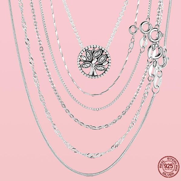 chains arrival 925 sterling silver necklaces snake double circle o chain fashion link for her fine jewelry gifts
chains arrival 925 sterling silver necklaces snake double circle o chain fashion link for her fine jewelry gifts