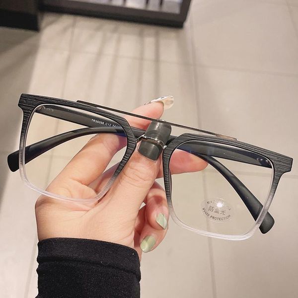 fashion sunglasses frames tr90 anti-blue light square eyeglasses for women vintage alloy double beam clear glasses frame female computer myo, Black
fashion sunglasses frames tr90 anti-blue light square eyeglasses for women vintage alloy double beam clear glasses frame female computer myo, Black