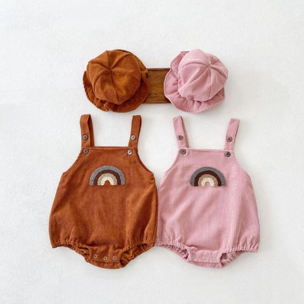 rompers koodykids autumn baby girl boys bodysuits toddler corduroy outfits with hat kids boy rainbow clothing spring 2022, Blue
rompers koodykids autumn baby girl boys bodysuits toddler corduroy outfits with hat kids boy rainbow clothing spring 2022, Blue