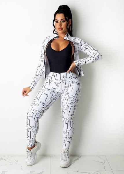 women's two piece pants a.j.bb clothing women gym work out clothes 2 sets womens sport set woman, White
women's two piece pants a.j.bb clothing women gym work out clothes 2 sets womens sport set woman, White